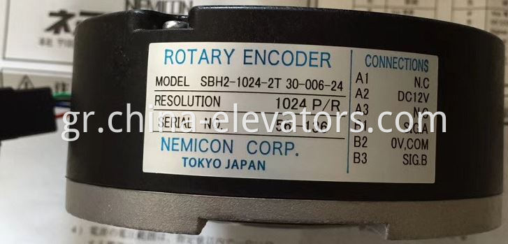 NEMICON ROTARY ENCODER for Fujitec Elevator Asynchronous Machines